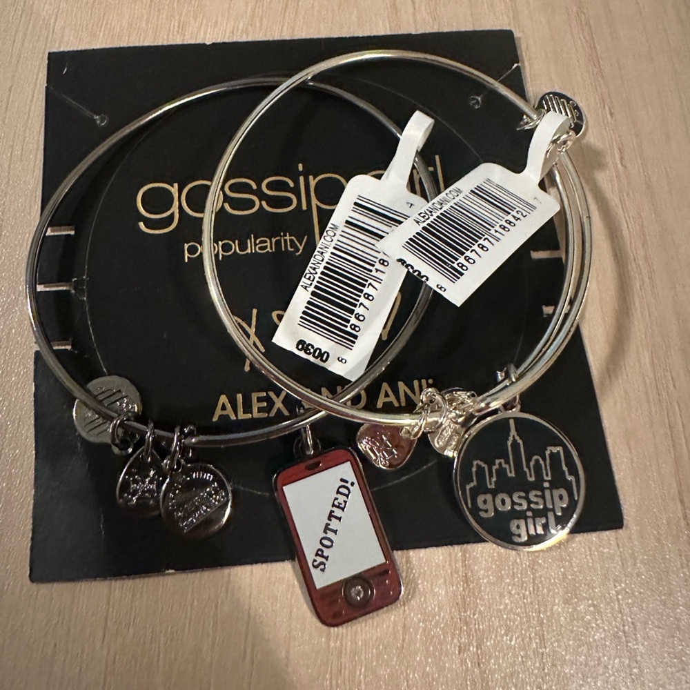 Gossip Girl Set of 2 Alex and Ani Bracelets